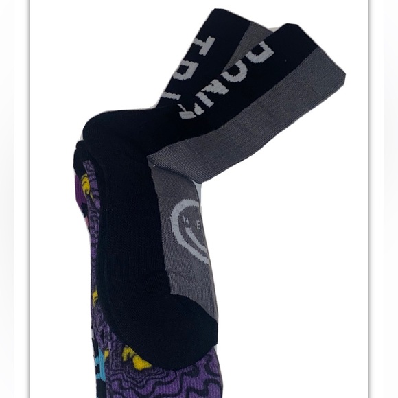 Neff Crew Socks 3 Pair Men 6-12 Multicolor w Don’t Trip & Logo Skate BMX Ride - Picture 6 of 12